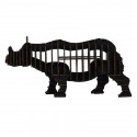 Maquette Rhinoceros Noir en carton, NASHORN