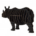 Maquette Rhinoceros Noir en carton, NASHORN