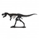 Modelo de dinosaurio Brachiosaurus negro en cartón, BURAKIOSAURUSU