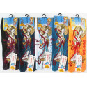 Japanische Tabi-Socken aus Baumwolle mit Shiba-Muster und Pfotenabdrücken, SHIBA, Farbe nach Wahl, 22 - 25cm