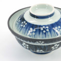 bol japonais en céramique avec couvercle, Tahata