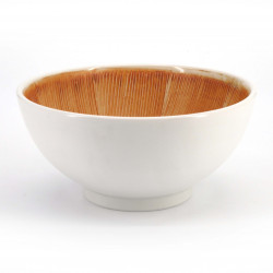 Cuenco de suribachi de cerámica blanca japonesa, SHIRO