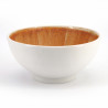 Japanese white ceramic suribachi bowl, SHIRO