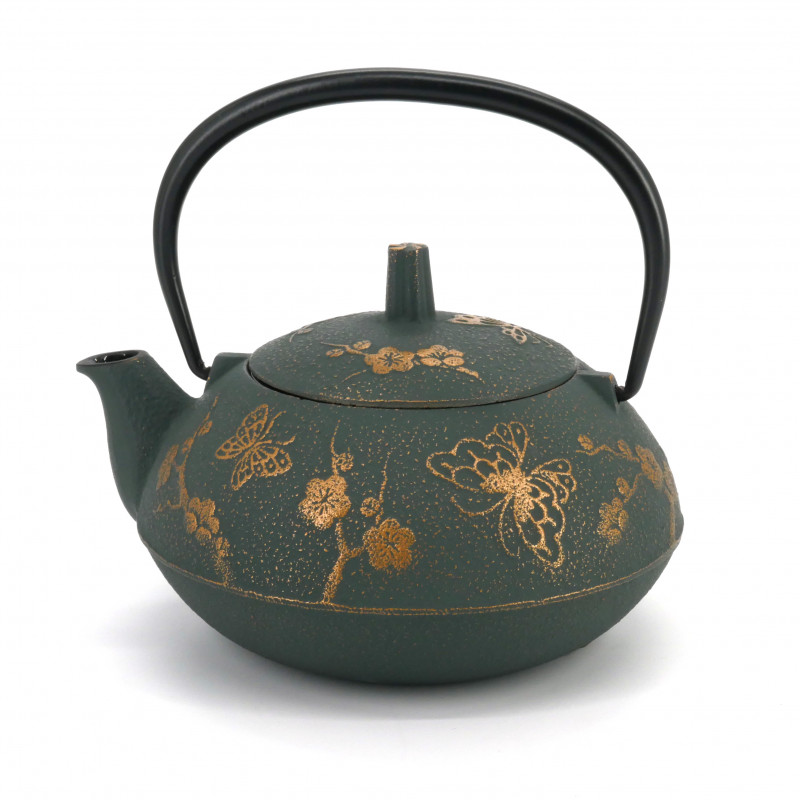 Japanese bronze cast iron teapot IWACHU, CHOCHO, 0.55lt