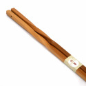 Pair of Japanese chopsticks for kitchen in twisted Bamboo, NIJERETA, 33cm