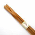 Pair of twisted Japanese bamboo chopsticks, NEJIRETA, 22.5 cm