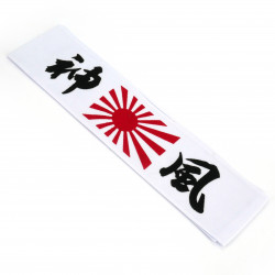 Bandeau frontal japonais en coton, HACHIMAKI KAMIKAZE, vents divins