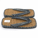 paio di sandali giapponesi zori di erba marina, LINE 2