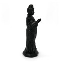 Statuette japonaise en céramique de bosatsu en position de prière, GEKKOBOSATSU, 30.5