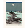 Estampa japonesa, Hiroshige 8 vistas de Kanagawa, Vista N°2