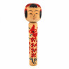 Japanese wooden doll, KOKESHI VINTAGE, 32 cm