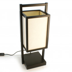 Lampe de table SHOJI japonaise noire