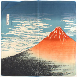japanese furoshiki Mont fuji Hokusai