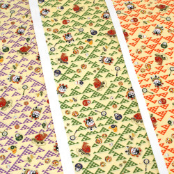 Japanese Washi paper Yuzen designed By Taniguchi Kyoto Japan 8027