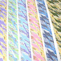 Japanese Washi paper Yuzen designed By Taniguchi Kyoto Japan 8043 bis