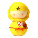 japanese okiagari doll, NINJYA, ninja yellow