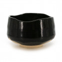 black bowl Japanese ceramic tea 4242332