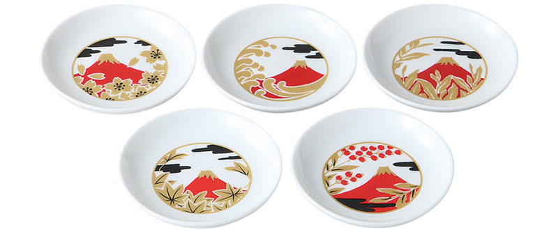 Plate sets from Japan